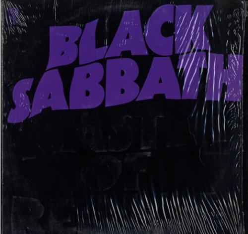 Black Sabbath Master Of Reality + Poster US Promo vinyl LP album